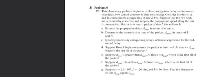 Solved 3) Problem 6 P6. This elementary problem begins to | Chegg.com