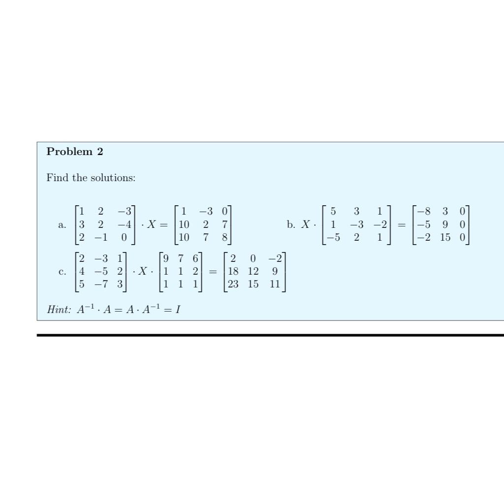 Solved Problem 2Find The | Chegg.com