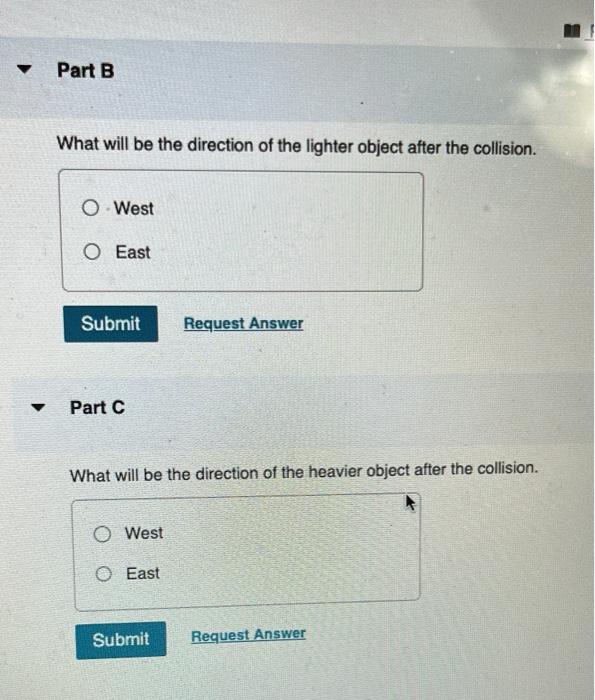 Solved A 0.460−kg hockey puck, moving east with a speed of