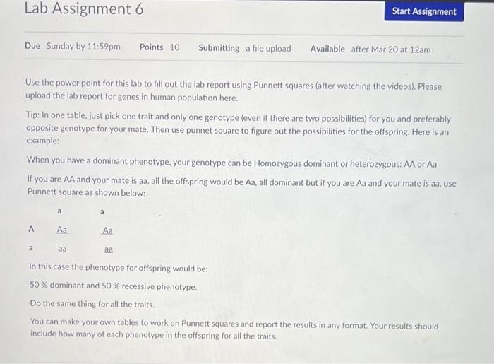 Solved Lab Assignment 6 Start Assignment Due Sunday by | Chegg.com