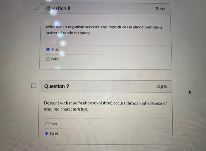 Solved D Question 1 2 pts Any change in the nucleotide | Chegg.com