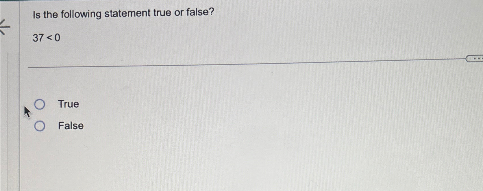 Solved Is the following statement true or | Chegg.com