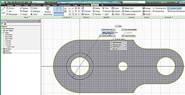 Inventor 2023 Help, To Project Geometry from a Drawing View to a Sketch