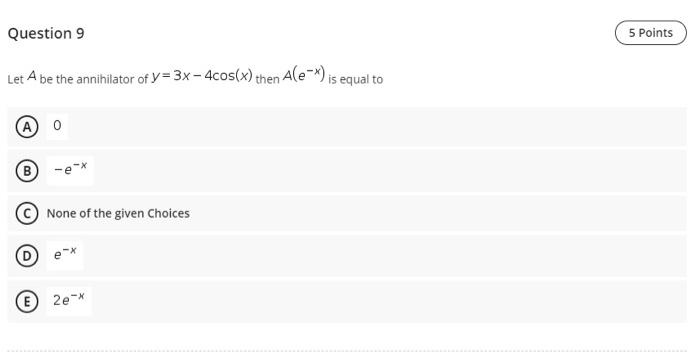 Solved Question 4 5 Points Which of the following is not a | Chegg.com