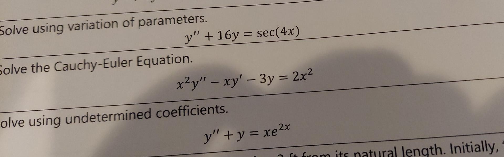 Solved could someone kindly help me solve those 2 numbers | Chegg.com