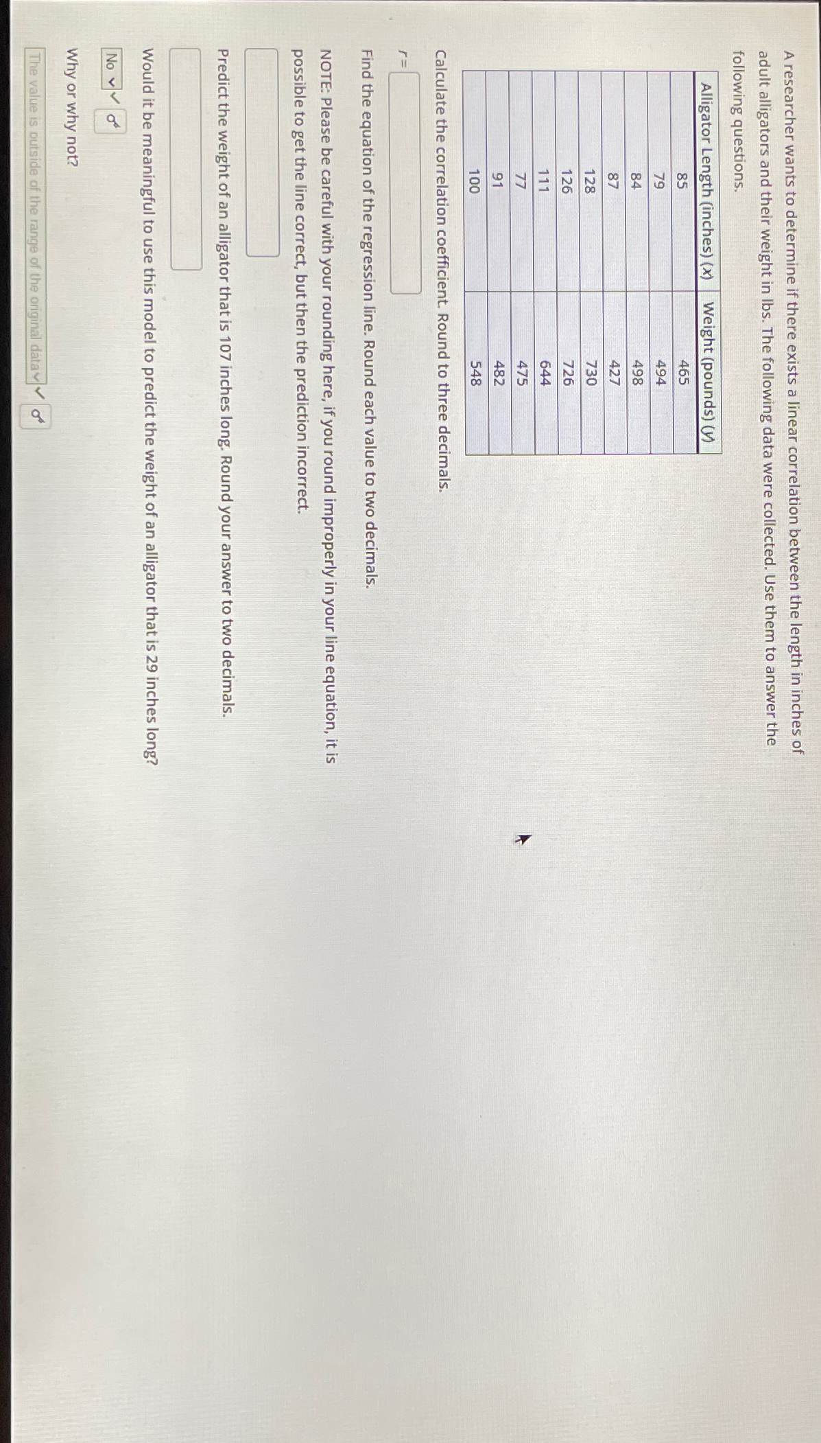 Solved A researcher wants to determine if there exists a | Chegg.com