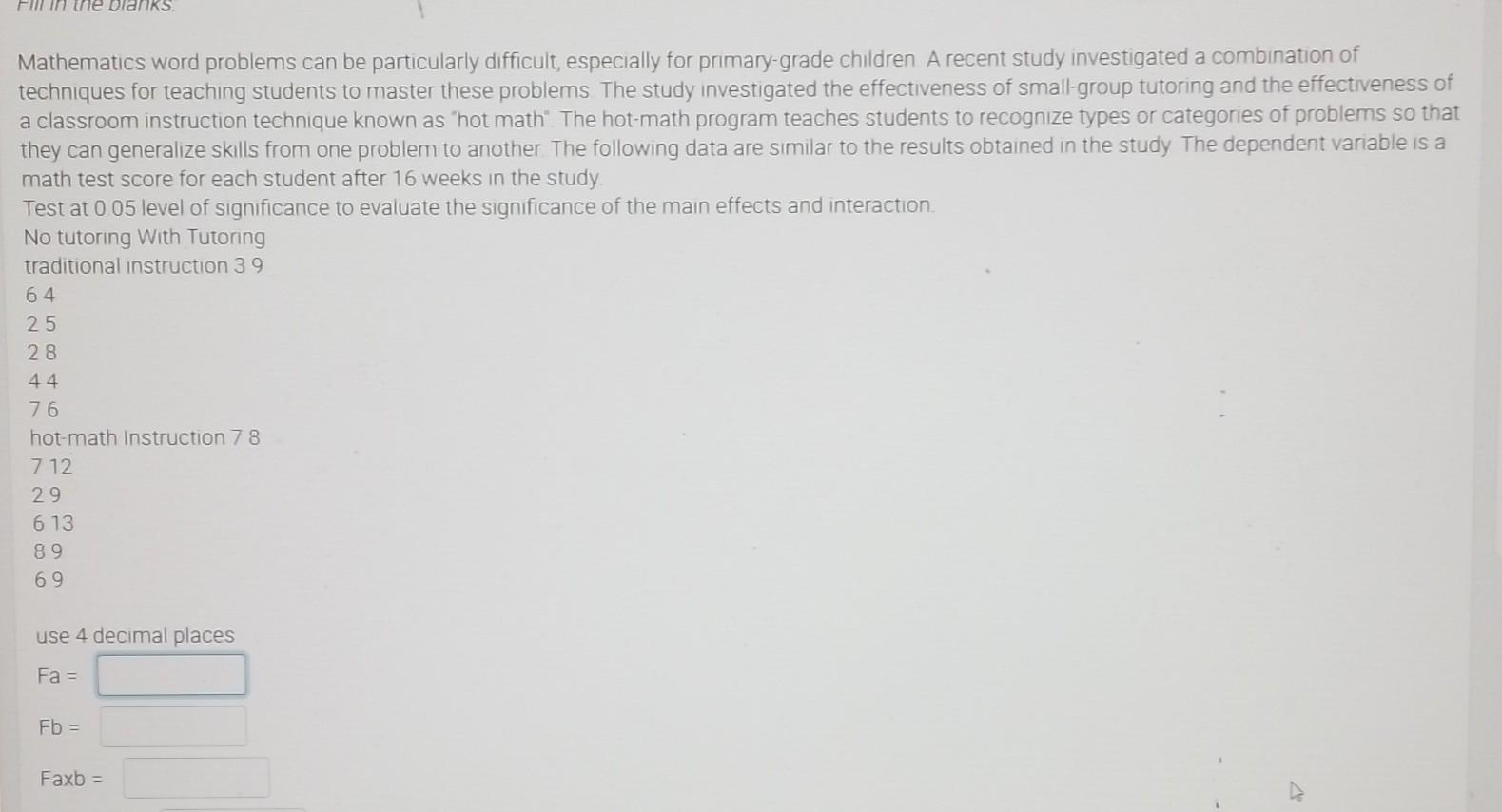 Hot Math Question Solved Mathematics word problems can be particularly | Chegg.com