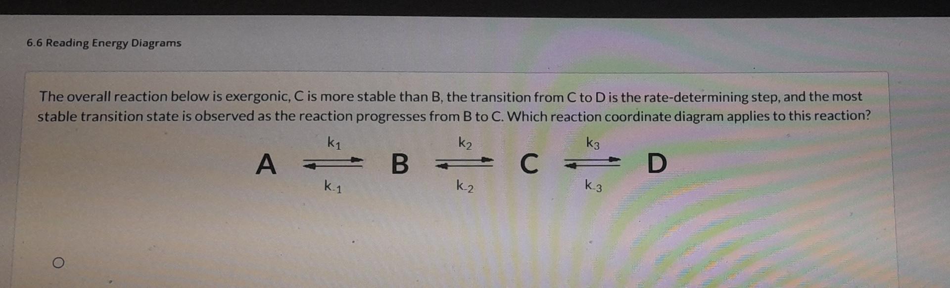 Solved The Overall Reaction Below Is Exergonic, C Is More | Chegg.com