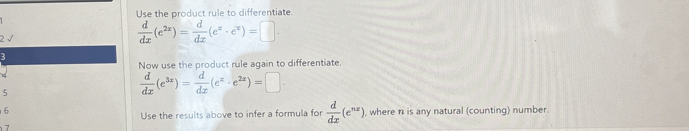 Solved Use the product rule to | Chegg.com