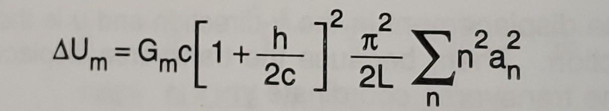 Solved 31, 9] E = h - Gmc|1+ 2c 2 2 n ร | Chegg.com