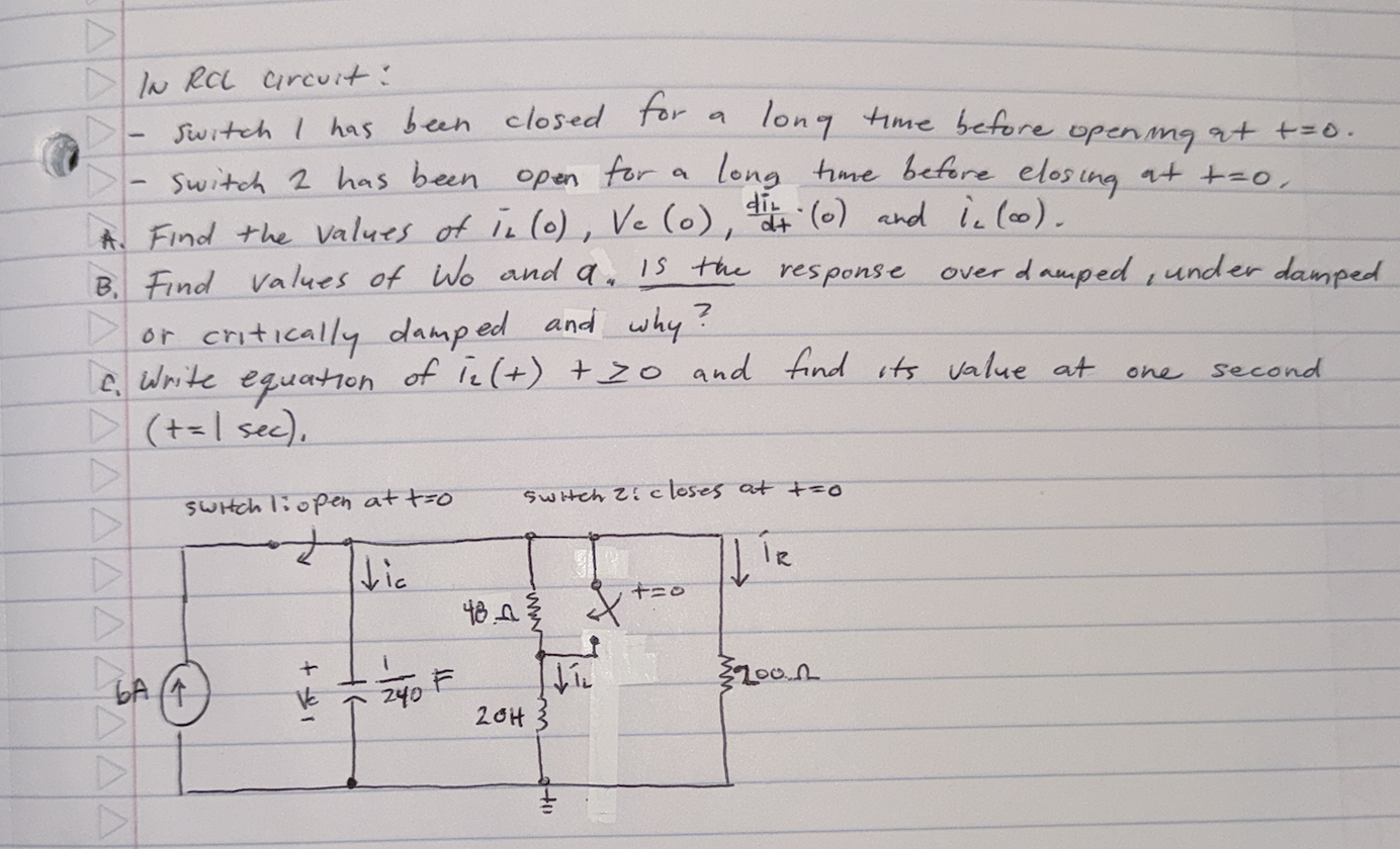 Solved Please see photo. I need a-c. ﻿Please show work. | Chegg.com