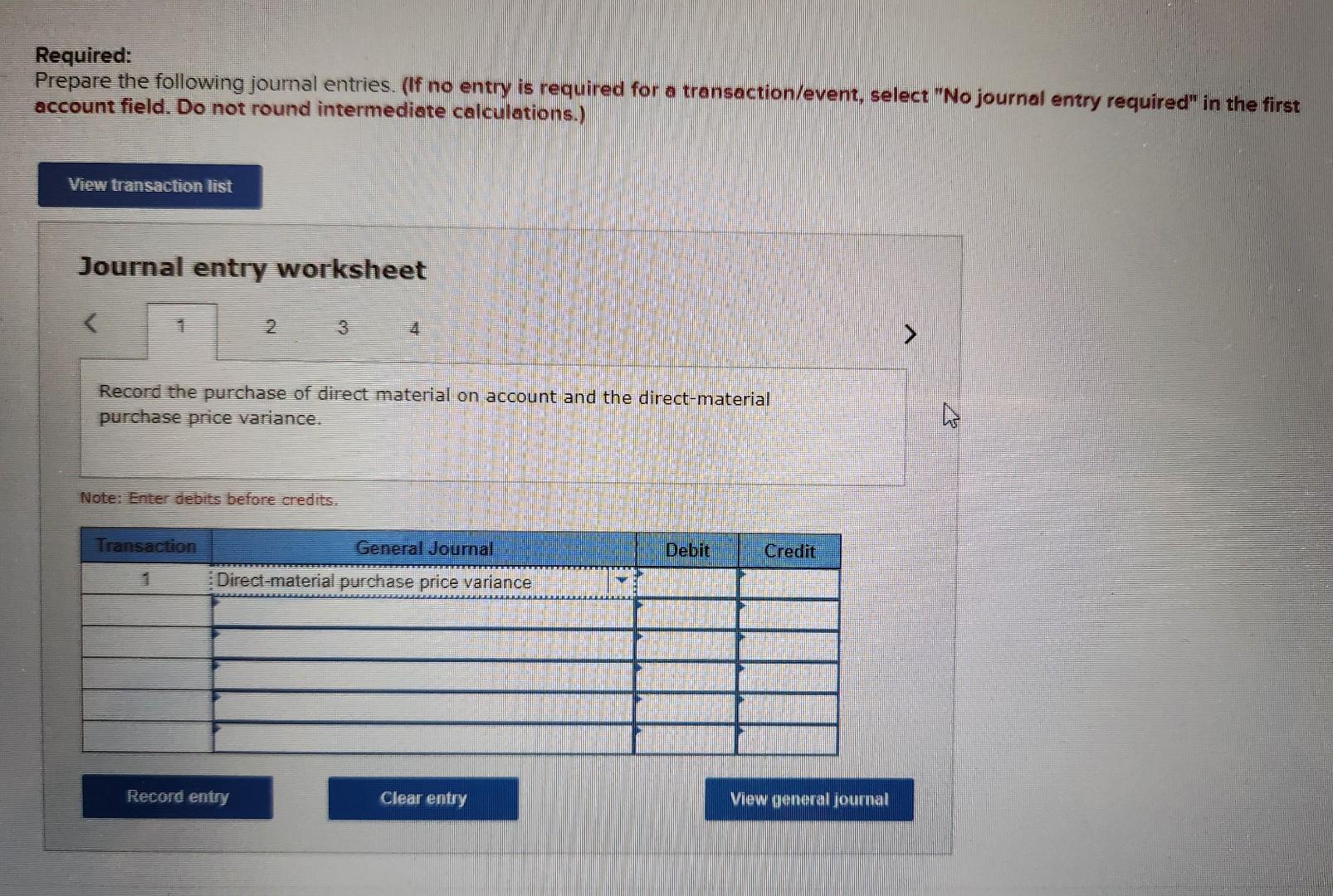 Solved Journal Entries under Standard Costing (Appendix),