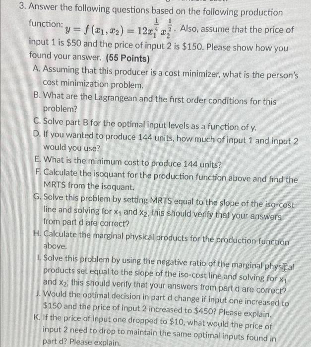 Solved 1 1 4 3. Answer the following questions based on the | Chegg.com