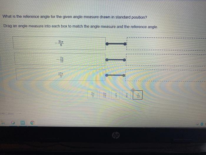Solved what quadrant does the terminal ray of the angle
