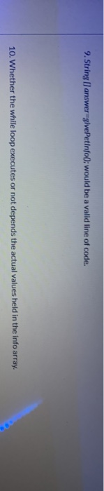 Solved Assuming the code fragment given below is part of | Chegg.com