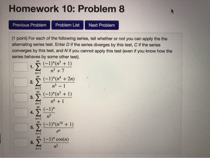 Solved Homework 10: Problem 8 Previous Problem Problem List | Chegg.com