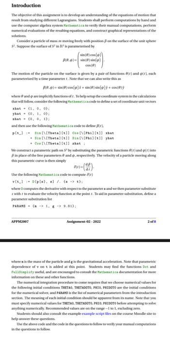 Solved - Read all the instructions and questions carefully. | Chegg.com