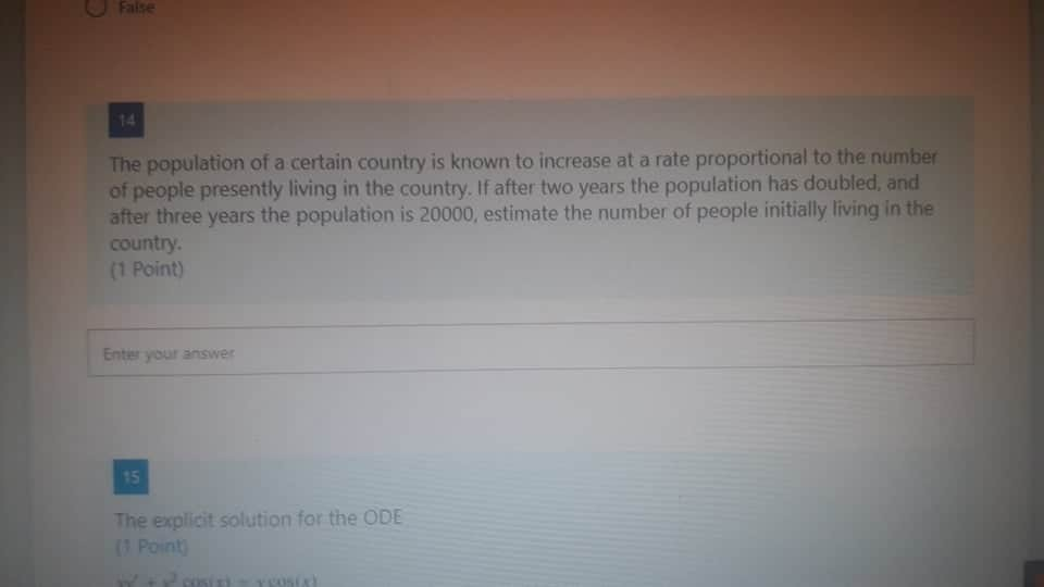 Solved The population of a certain country is known to | Chegg.com