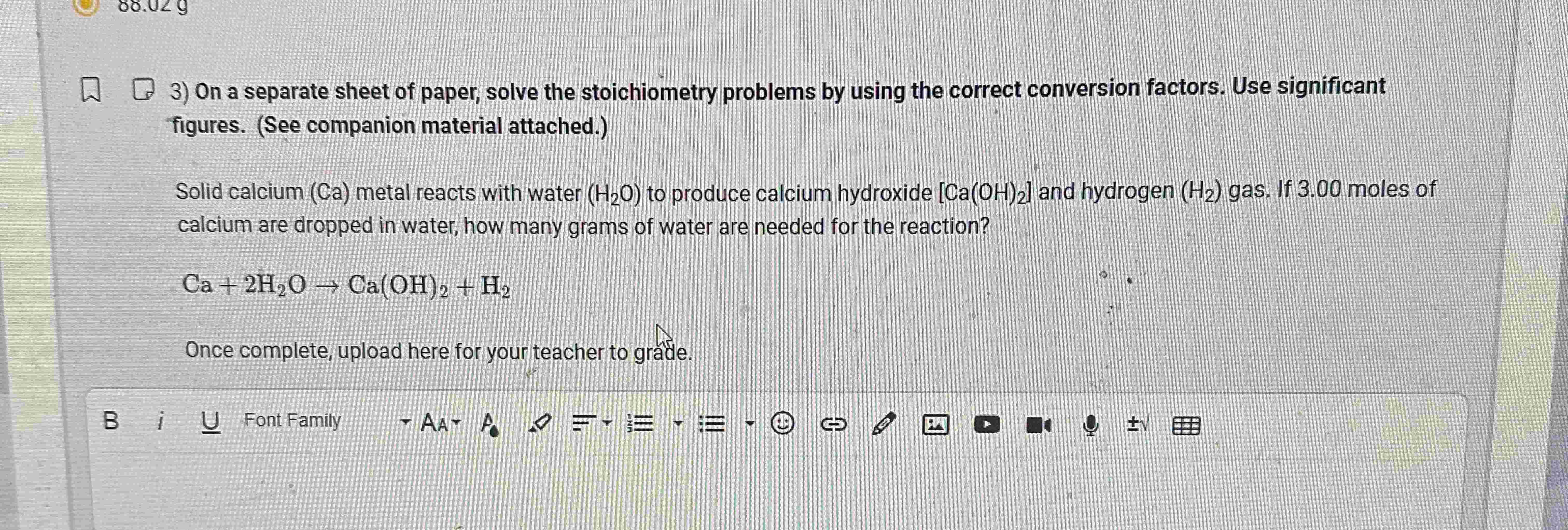Solved On ﻿a separate sheet of ﻿paper, solve the | Chegg.com