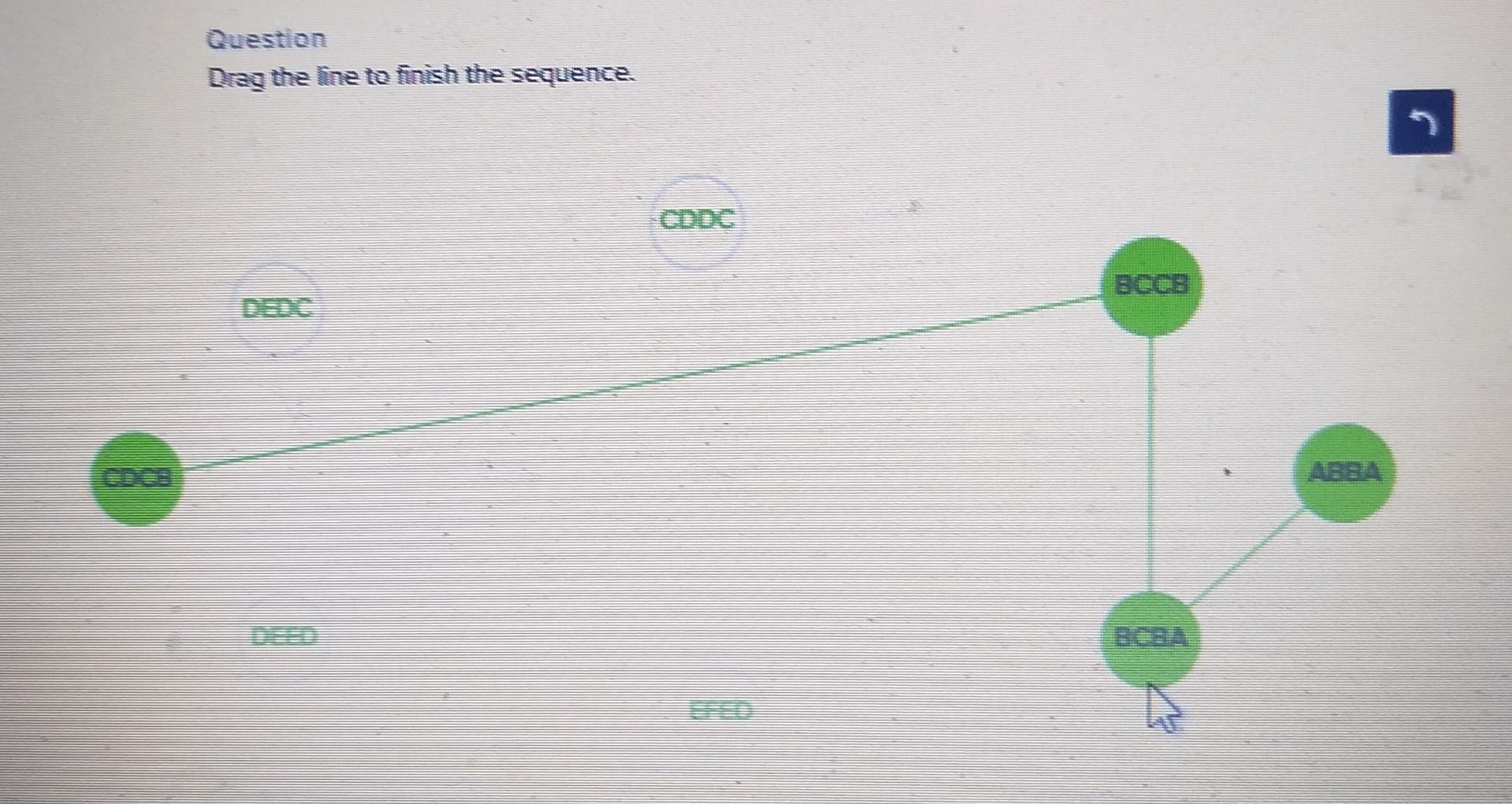 solved-question-drag-the-line-to-finish-the-sequence-chegg