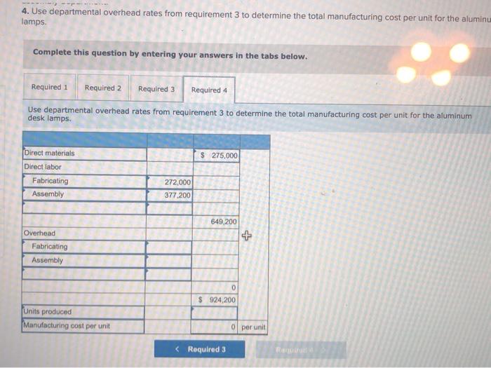 Solved Exercise 04-10 Assigning overhead costs using the | Chegg.com
