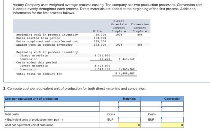 solved-victory-company-uses-weighted-average-process-chegg