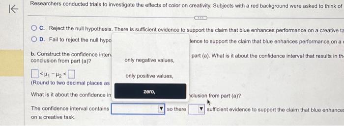 Solved Researchers conducted trials to investigate the | Chegg.com