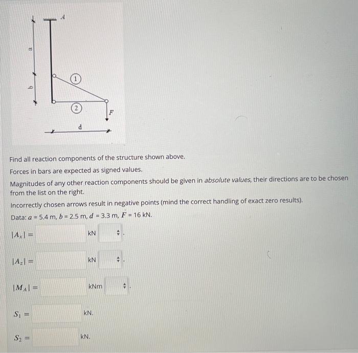 Solved 1 b d Find all reaction components of the structure | Chegg.com