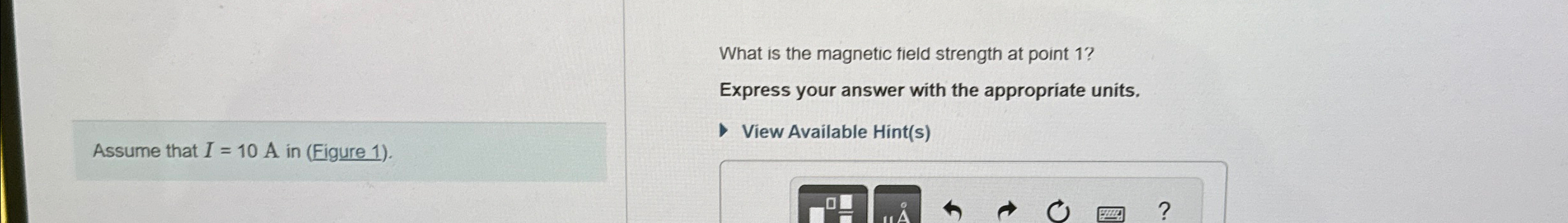 Solved What is the magnetic field strength at point | Chegg.com