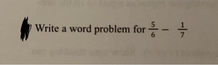 Solved Write a word problem for 65−71 | Chegg.com