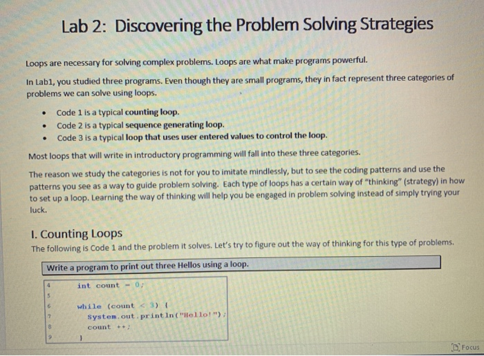 problem solving lab 10 2 answers