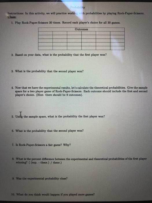 Solved Instructions. In this activity, we will practice