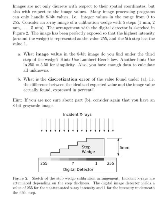 Solved Images are not only discrete with respect to their | Chegg.com