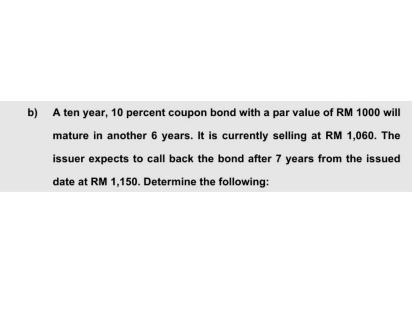 Solved I want to know how to calculate yield to maturity & | Chegg.com