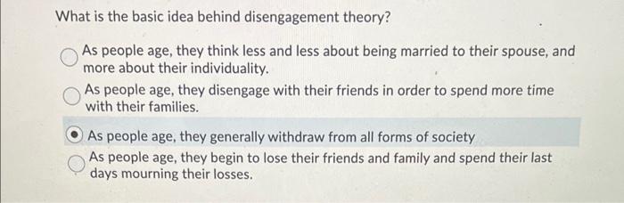 Solved How do elderly widows and widowers react to death of 