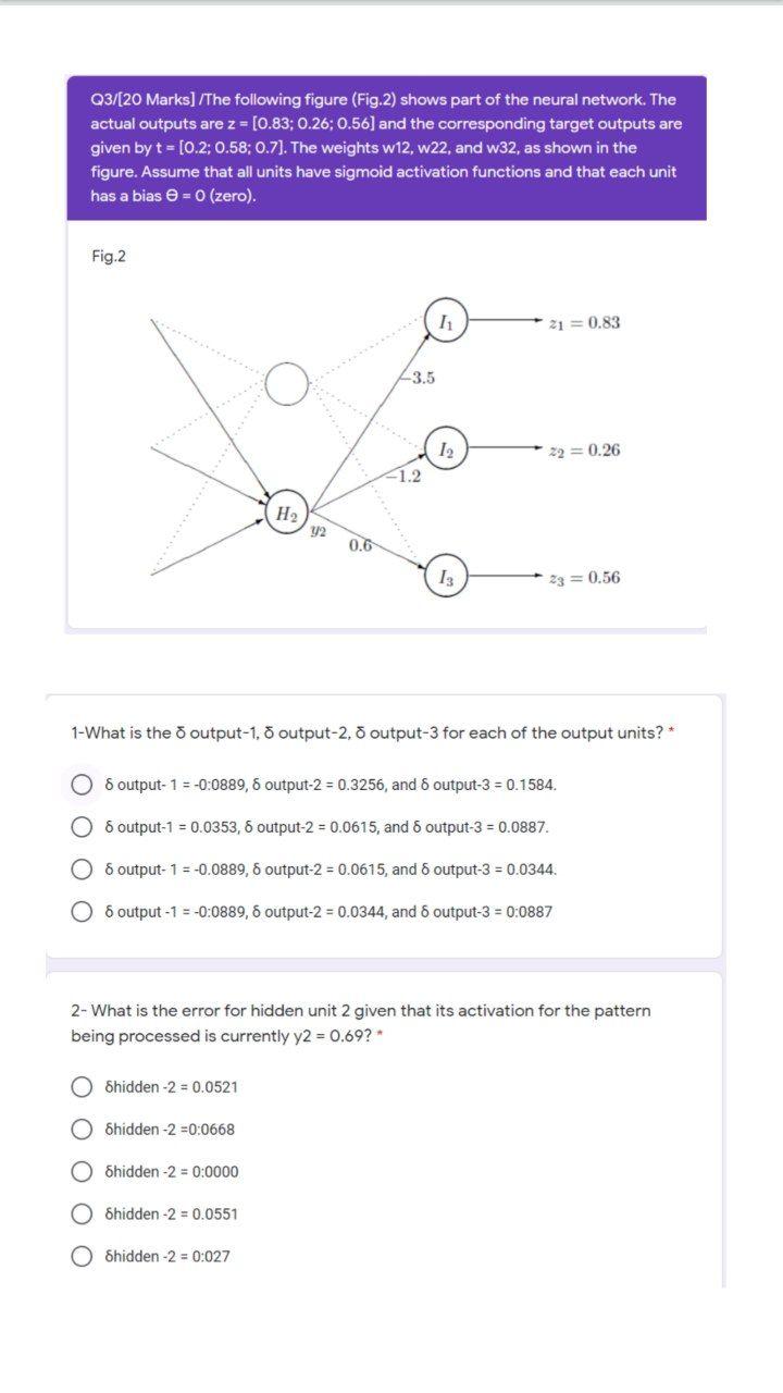 Solved Q3/[20 Marks] /The following figure (Fig.2) shows | Chegg.com