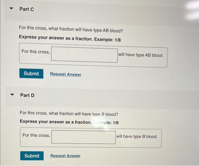 Solved Human ABO Blood Type Is Determined By Three Alleles | Chegg.com