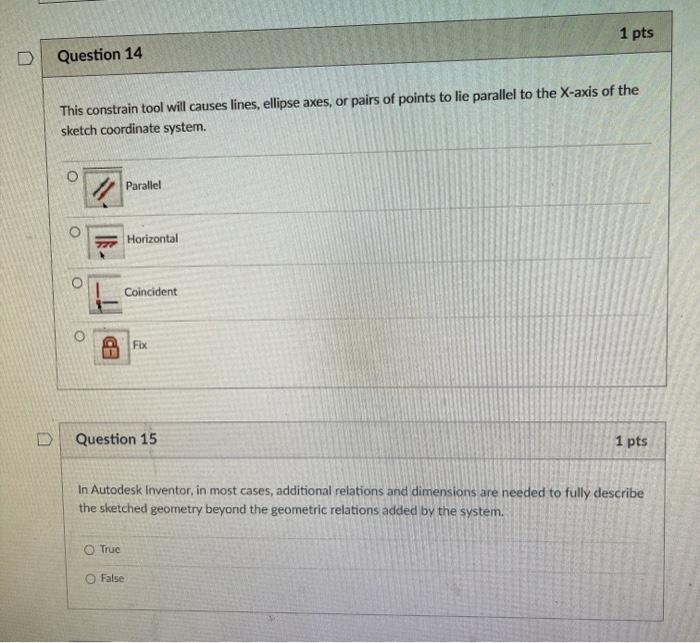 Solved In parametric modeling we can Perform analyses on the | Chegg.com