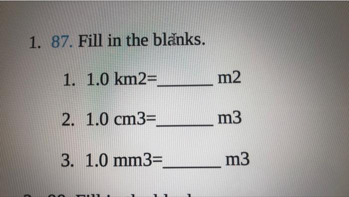 Solved 6 92 A Classroom Has A Volume Of 285 M3 What Is Chegg Com