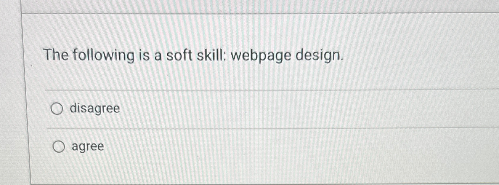 Solved The following is a soft skill: webpage | Chegg.com