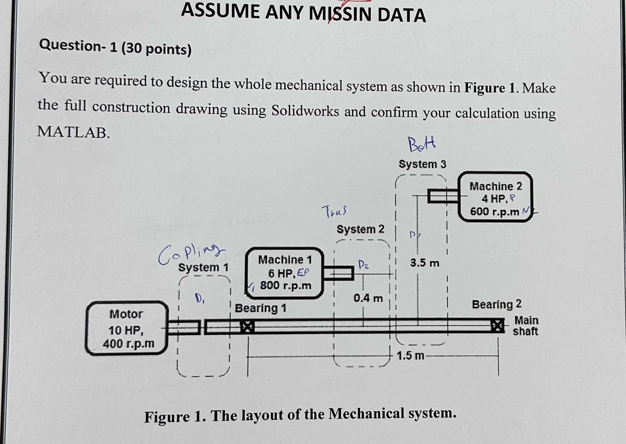 Solved Mechanicl engineering . ﻿Solve this question for me | Chegg.com