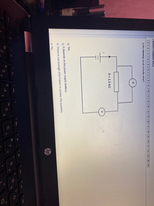 Solved Question completion at Is the following circuit | Chegg.com