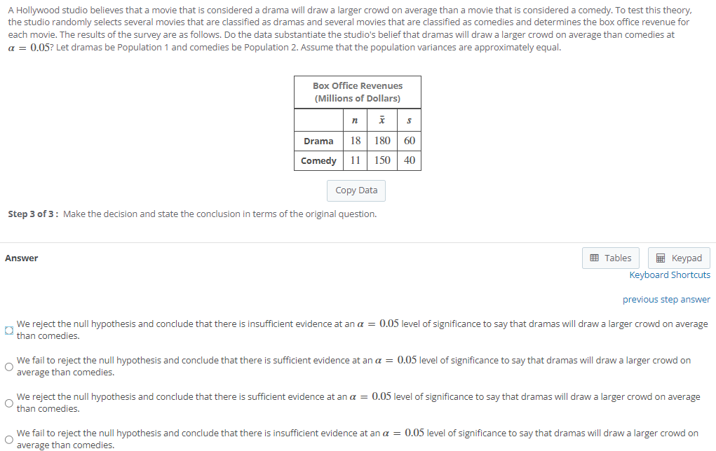 Solved A Hollywood studio believes that a movie that is | Chegg.com