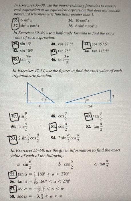 Solved In Exercises 15-22, write each expression as the | Chegg.com