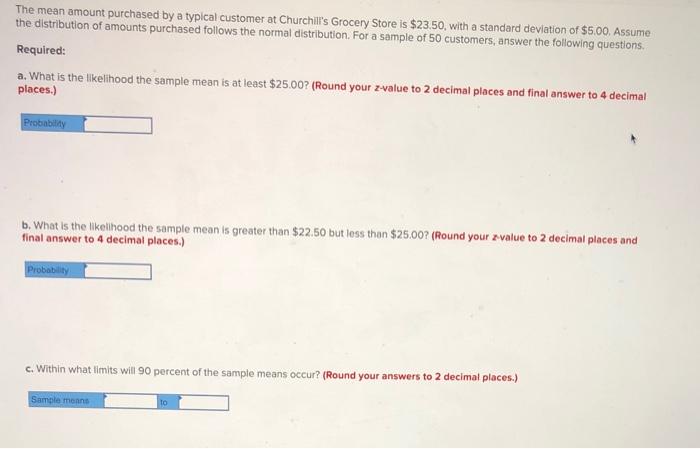 solved-the-mean-amount-purchased-by-a-typical-customer-at-chegg