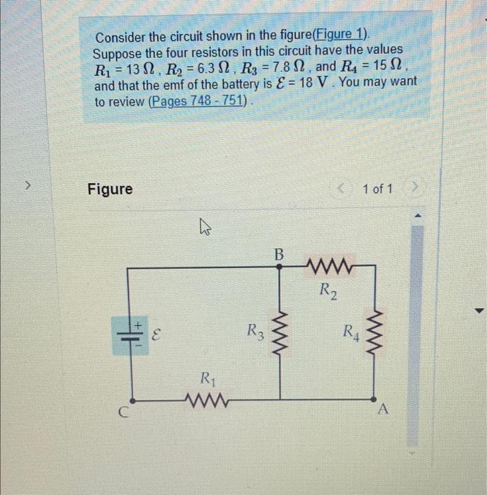 Solved Consider The Circuit Shown In The Figure(Figure 1). | Chegg.com