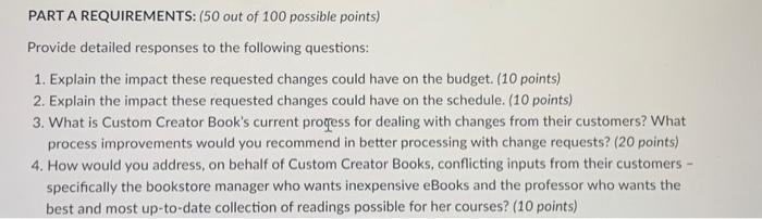 Solved Project Management Application Assignment 3: Change | Chegg.com