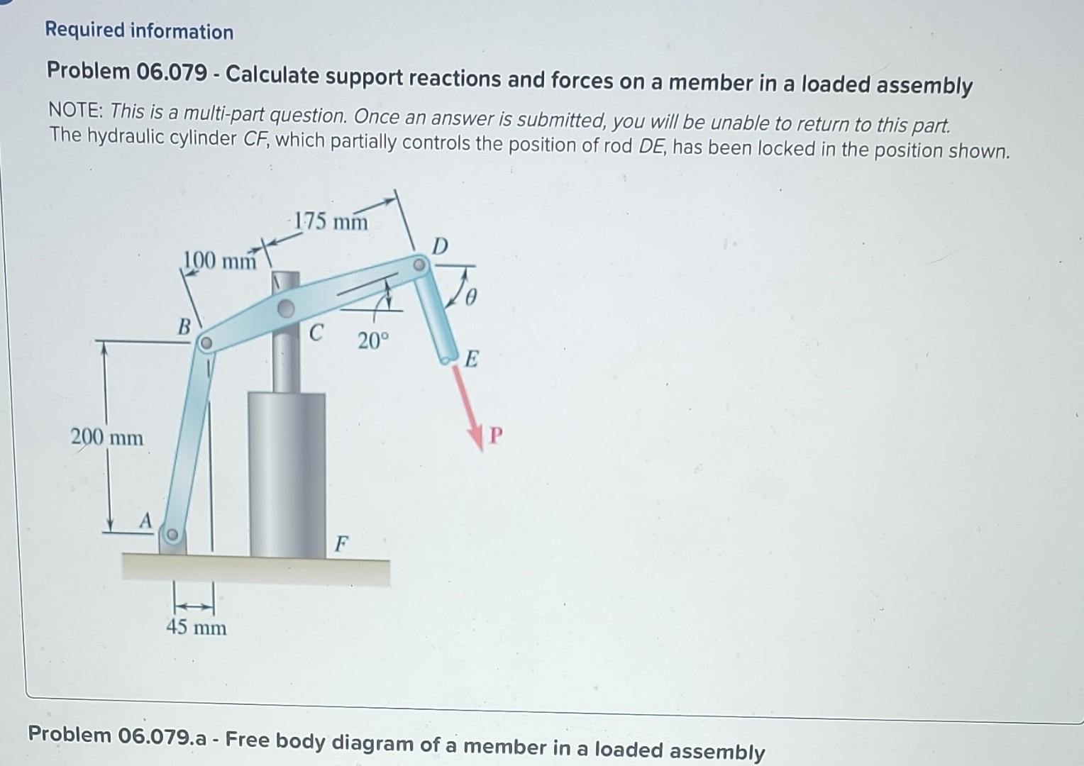 Solved Problem 06.079 - Calculate Support Reactions And | Chegg.com