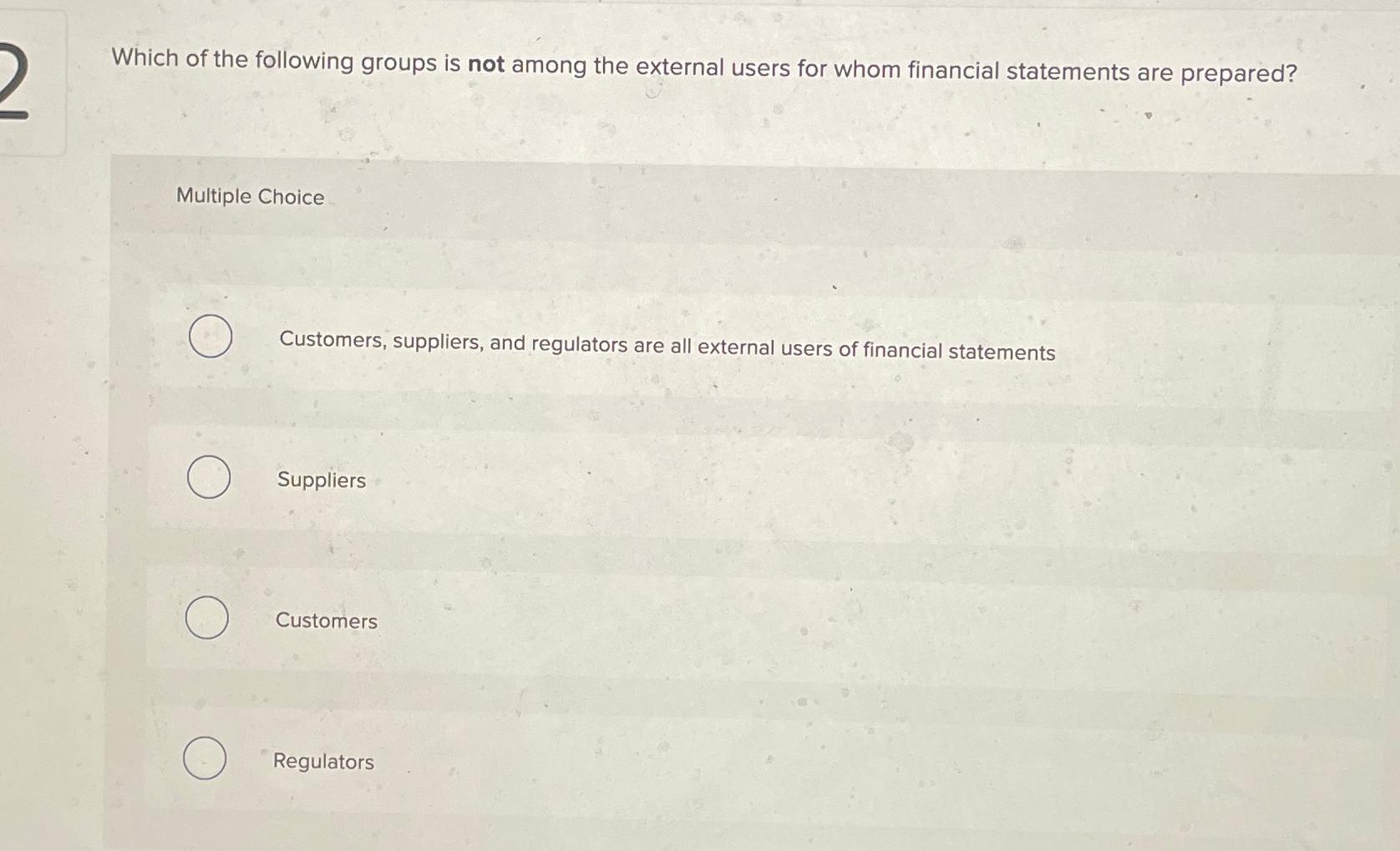 Solved Which of the following groups is not among the | Chegg.com