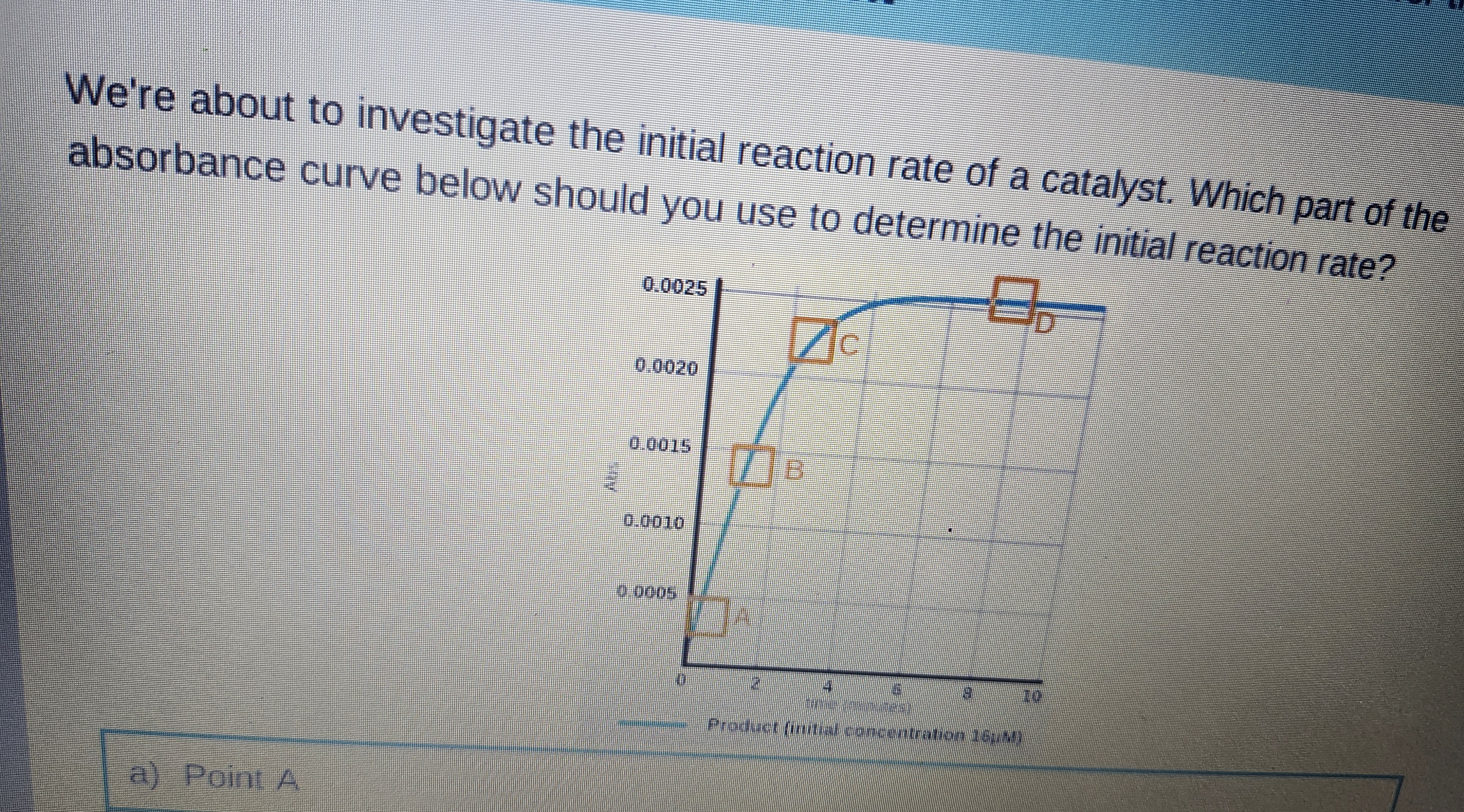 Investigating Reaction Rates Solved We're about to investigate the initial reaction rate | Chegg.com